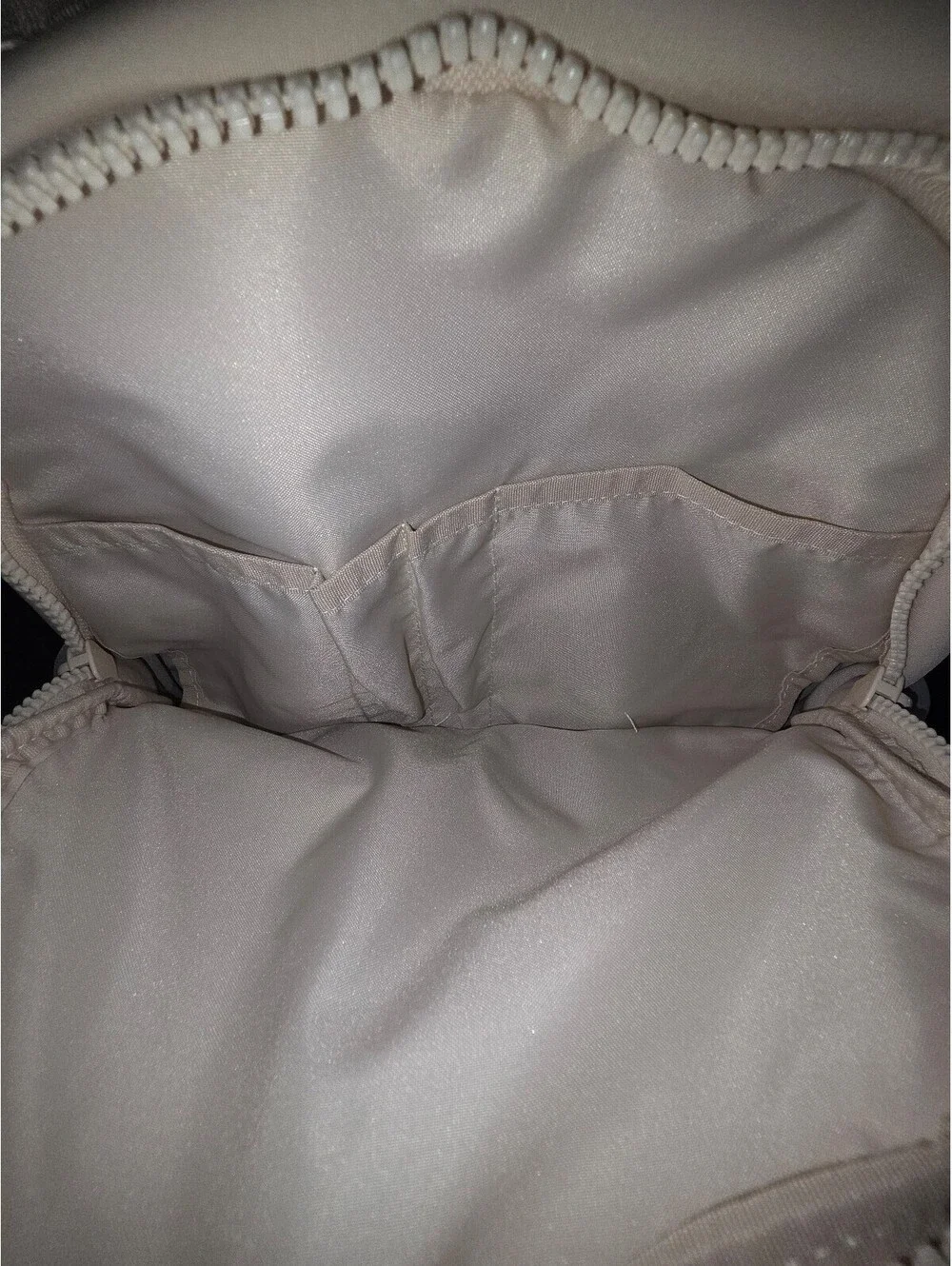 All in Motion - Faux Neoprene Backpack - Cream - BNWT